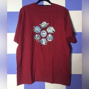 NWOT Star Wars Rebel Alliance ILM Collectible Crew Shirt in Red - Size L